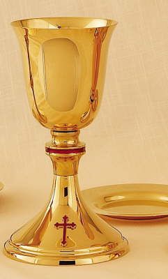 Gold Ciborium With Lid